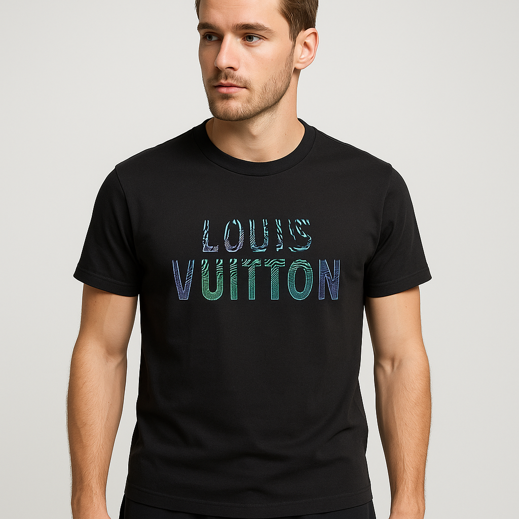 Louis Vutton Round Neck T-Shirt