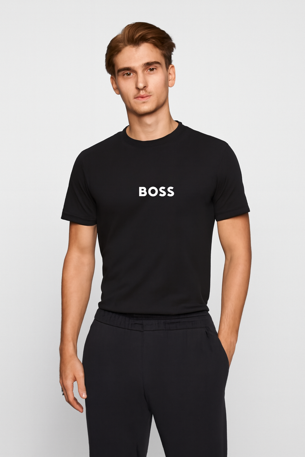 Boss Round Neck T-Shirt