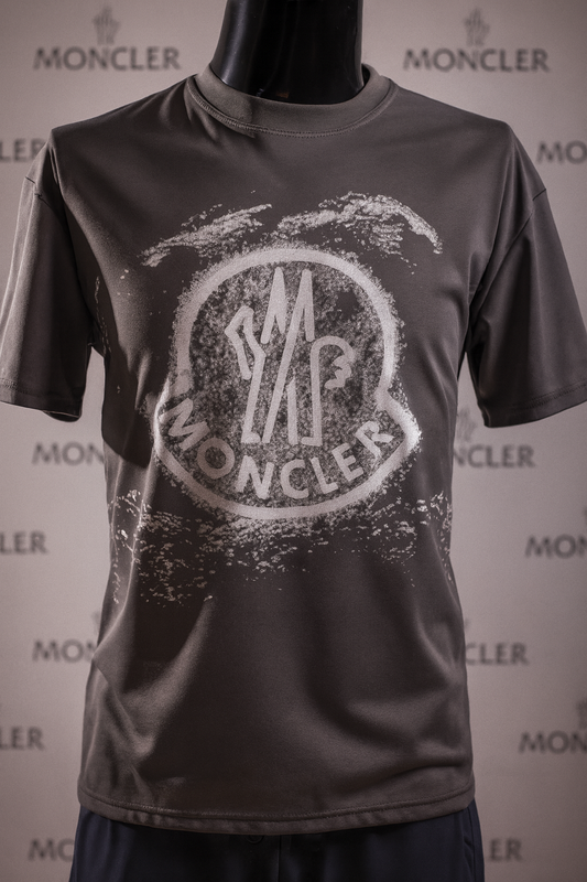 Moncler Round Neck Short Sleeve Shirts